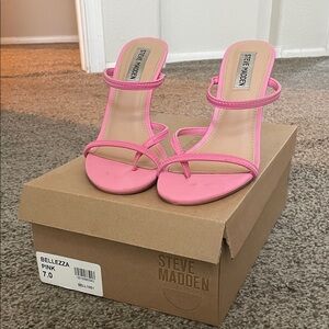 Steve Madden Bellezza Pink Heels